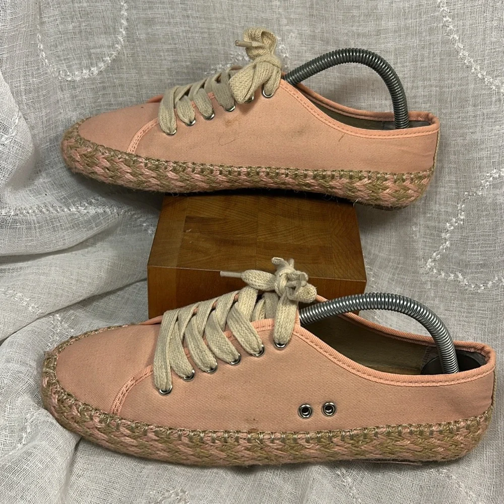 NWOT EMU espadrille leather flats